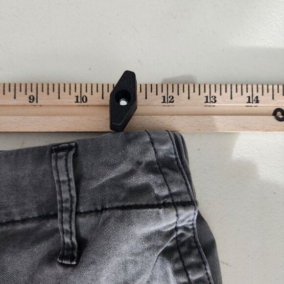 Old Navy Shorts XS Everyday Easy Chino Gray Elastic Waist Casual Cotton Blend - Picture 8 of 11